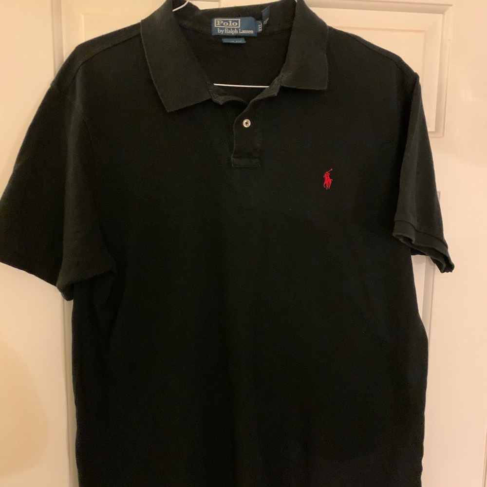 Polo Ralph Lauren black polo. XXL
